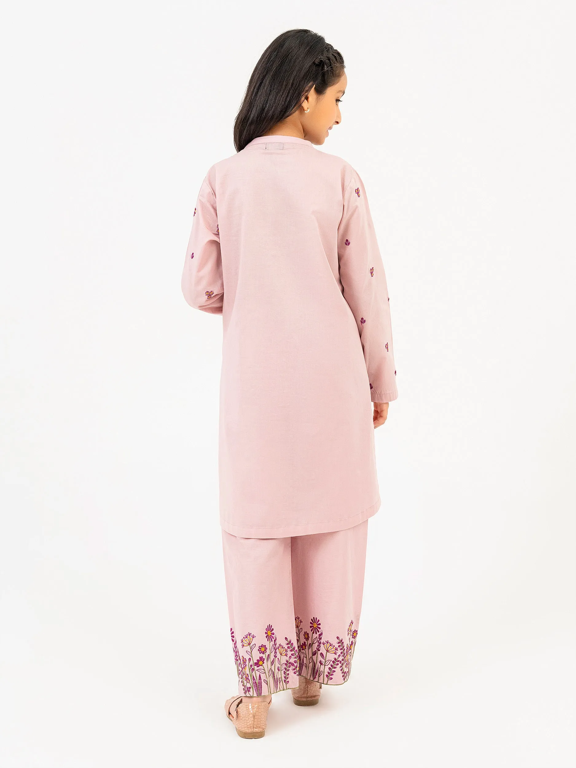 2 Piece Lawn Suit-Embroidered