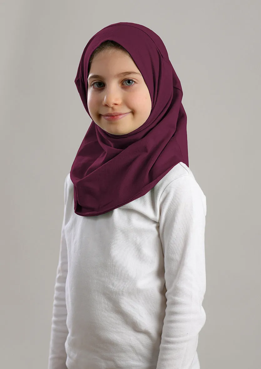 Amira Hijab Girls-Plain Jersey Cotton