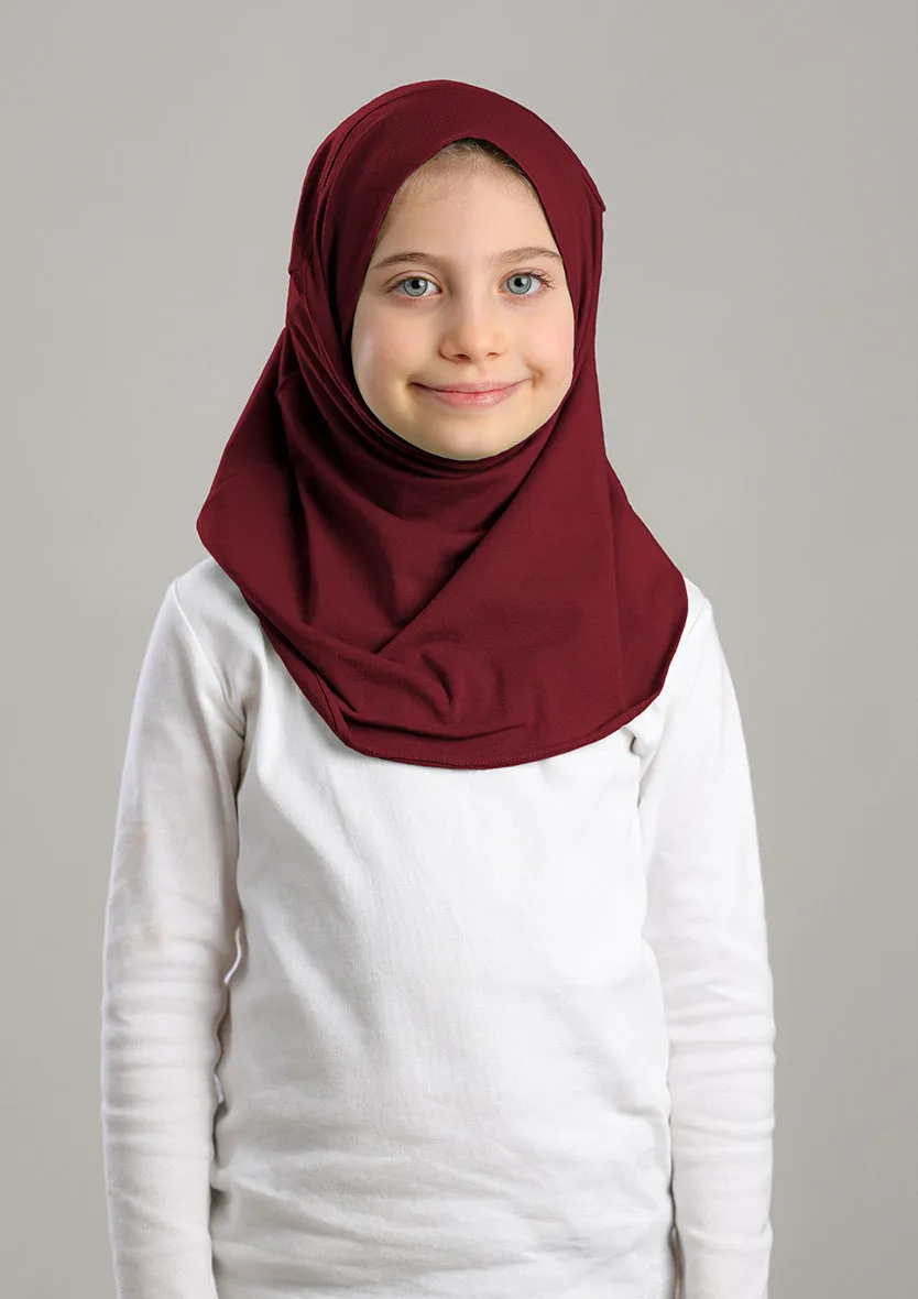 Amira Hijab Girls-Plain Jersey Cotton