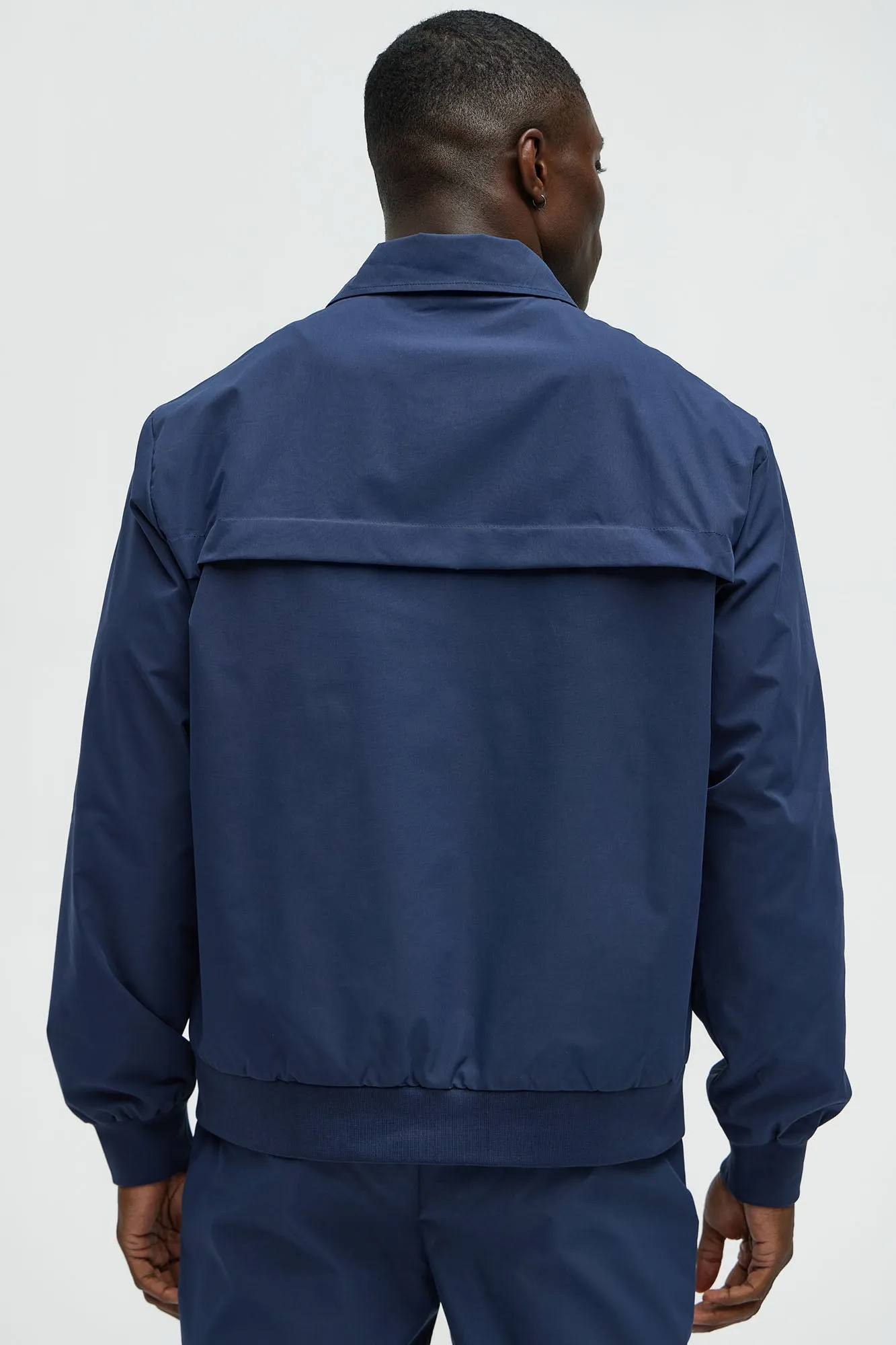 Ansel Tech Zip Jacket - Navy