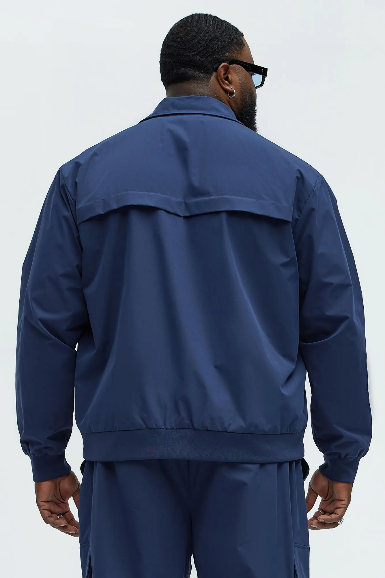 Ansel Tech Zip Jacket - Navy