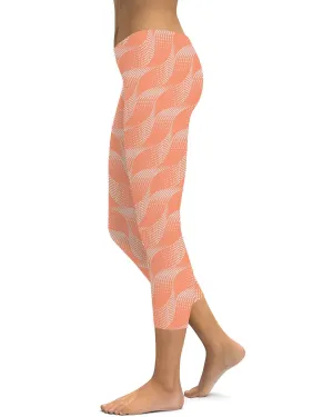 Apricot Wave Capris