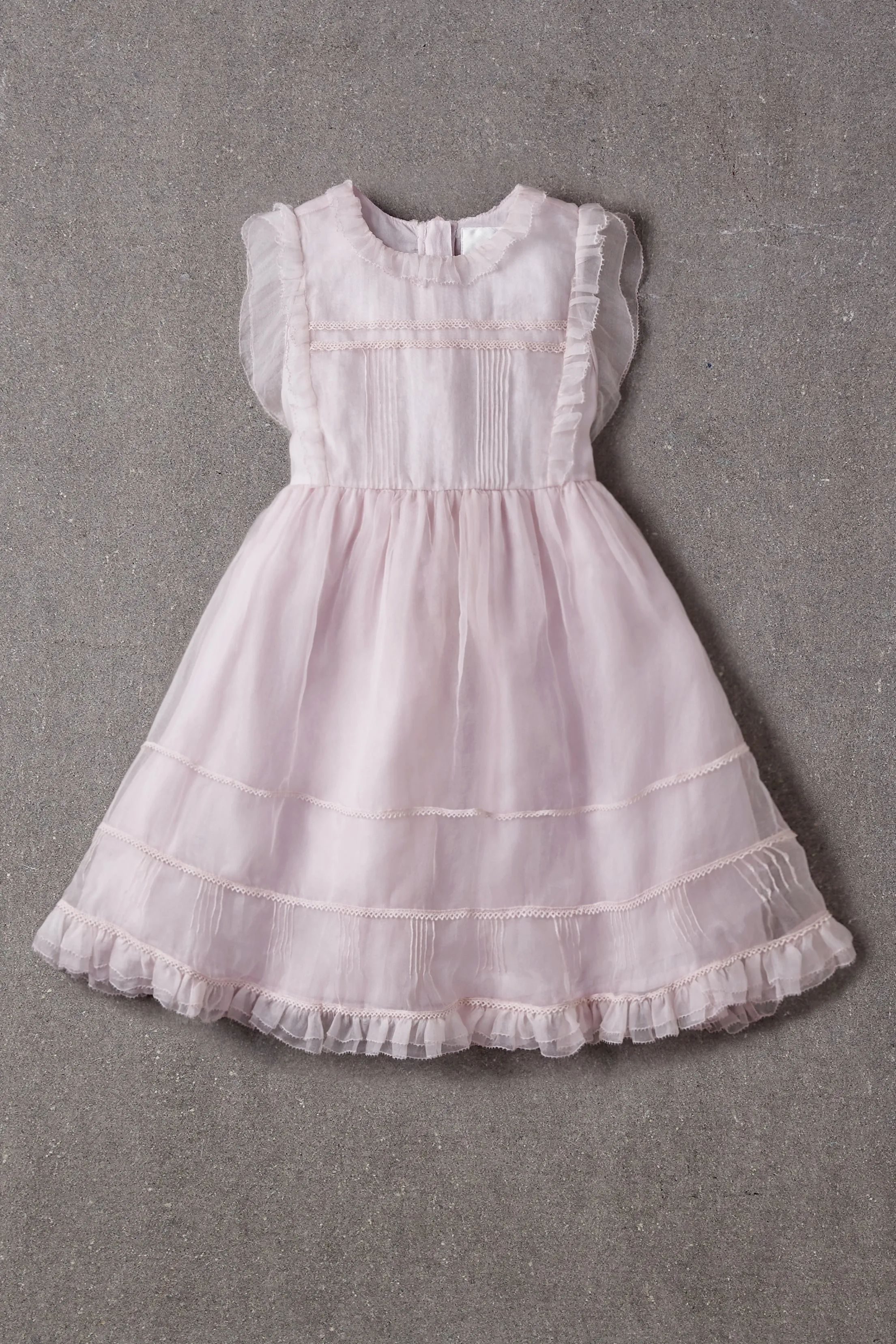 Baby Girls Dress Nellystella Flora - Orchid Ice