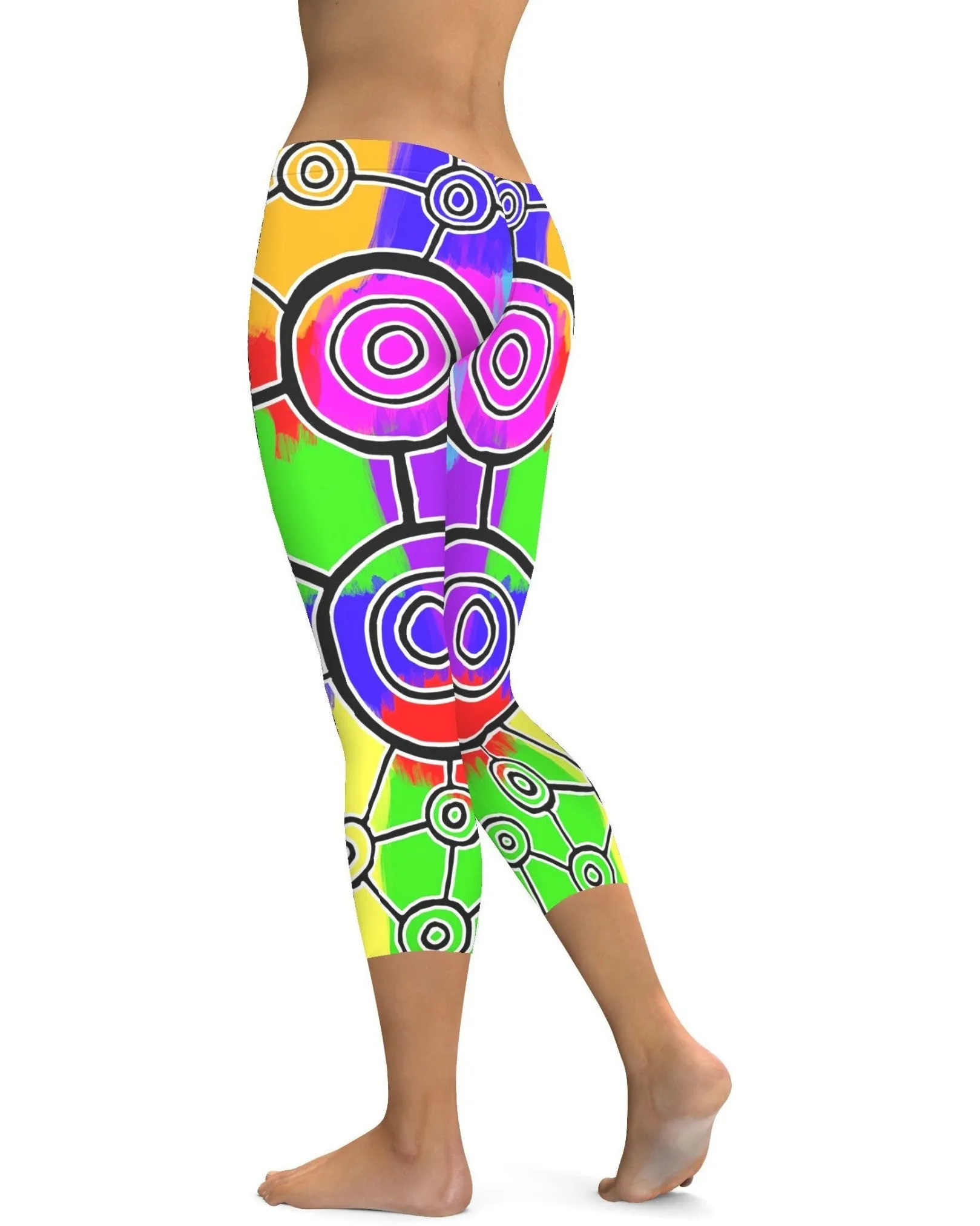 Bright Mob Capris