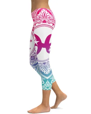 Bright Pisces Capris