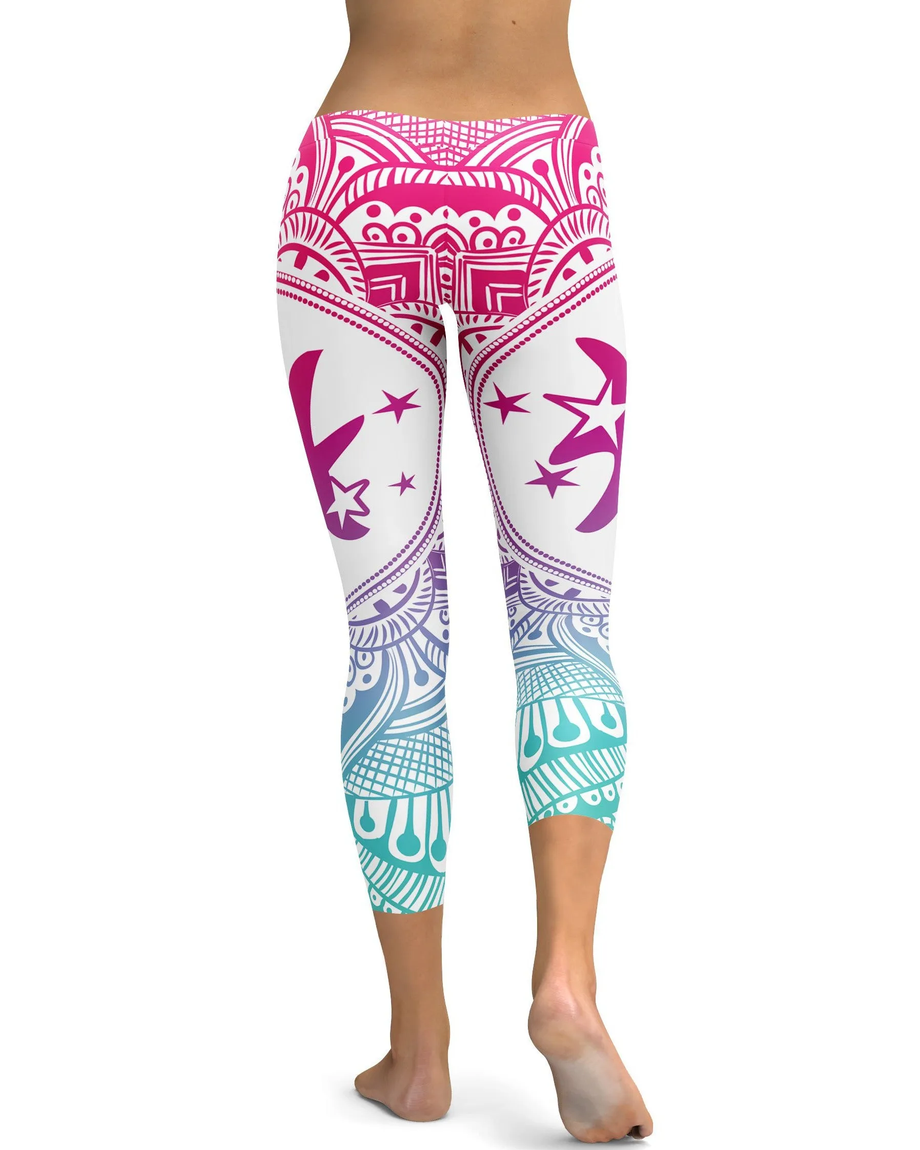 Bright Pisces Capris