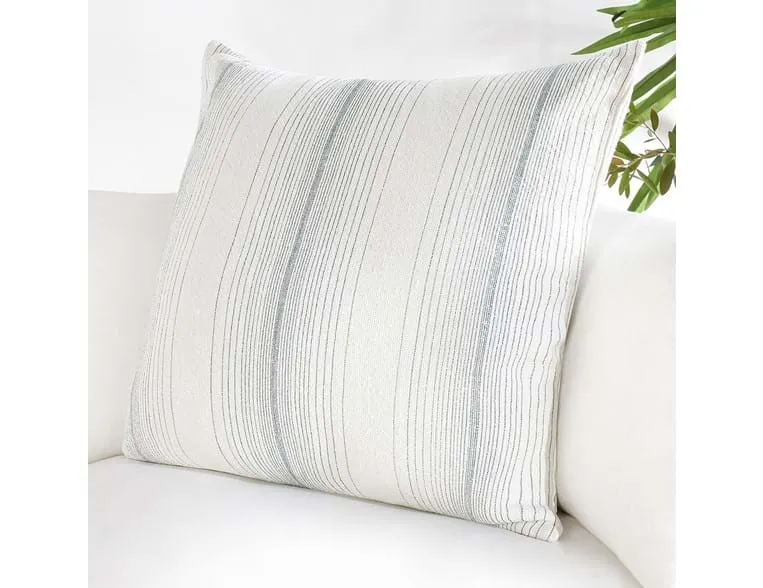 Capri Blue Stiped 26" Pillow