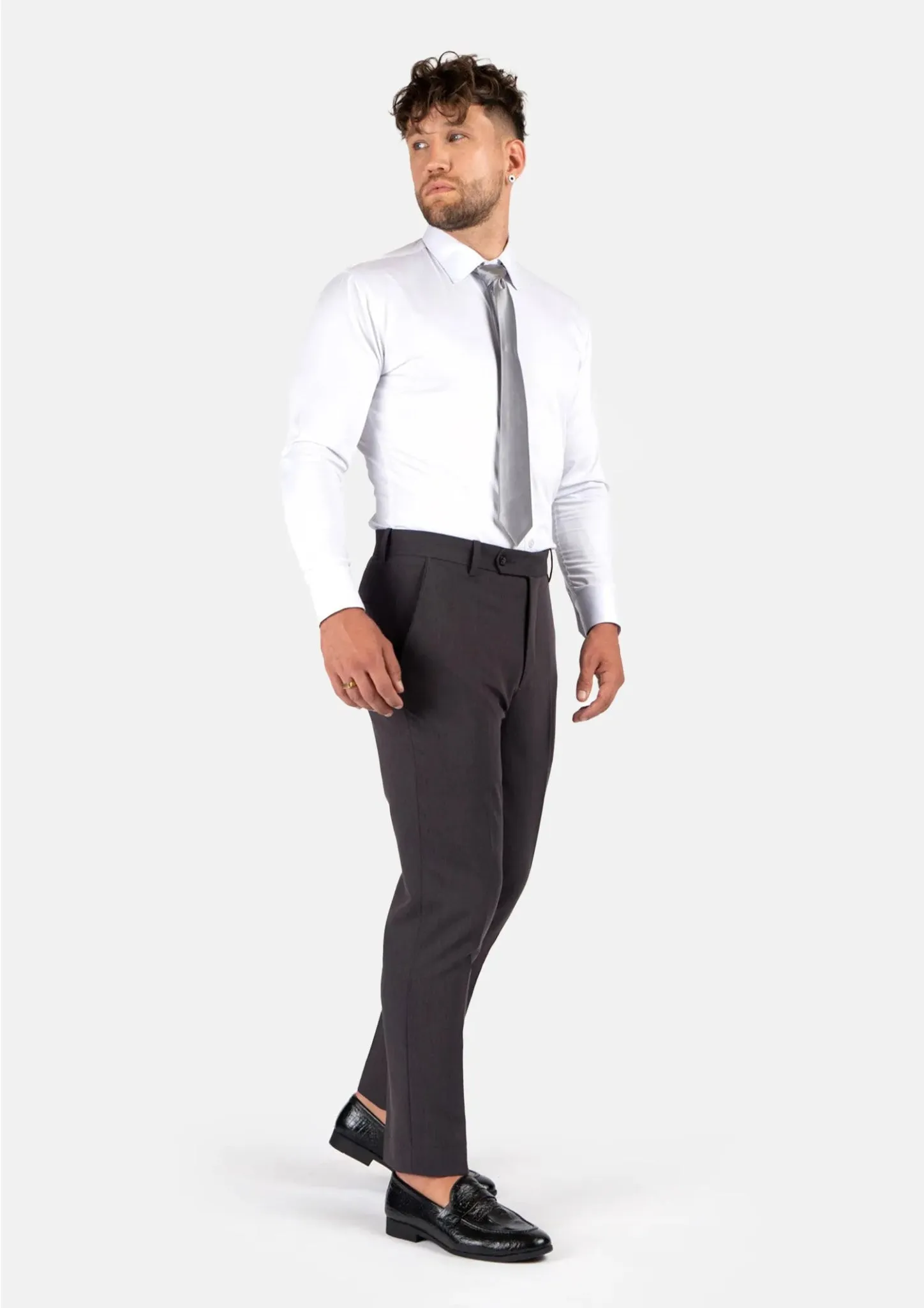 Charcoal Stretch Pants