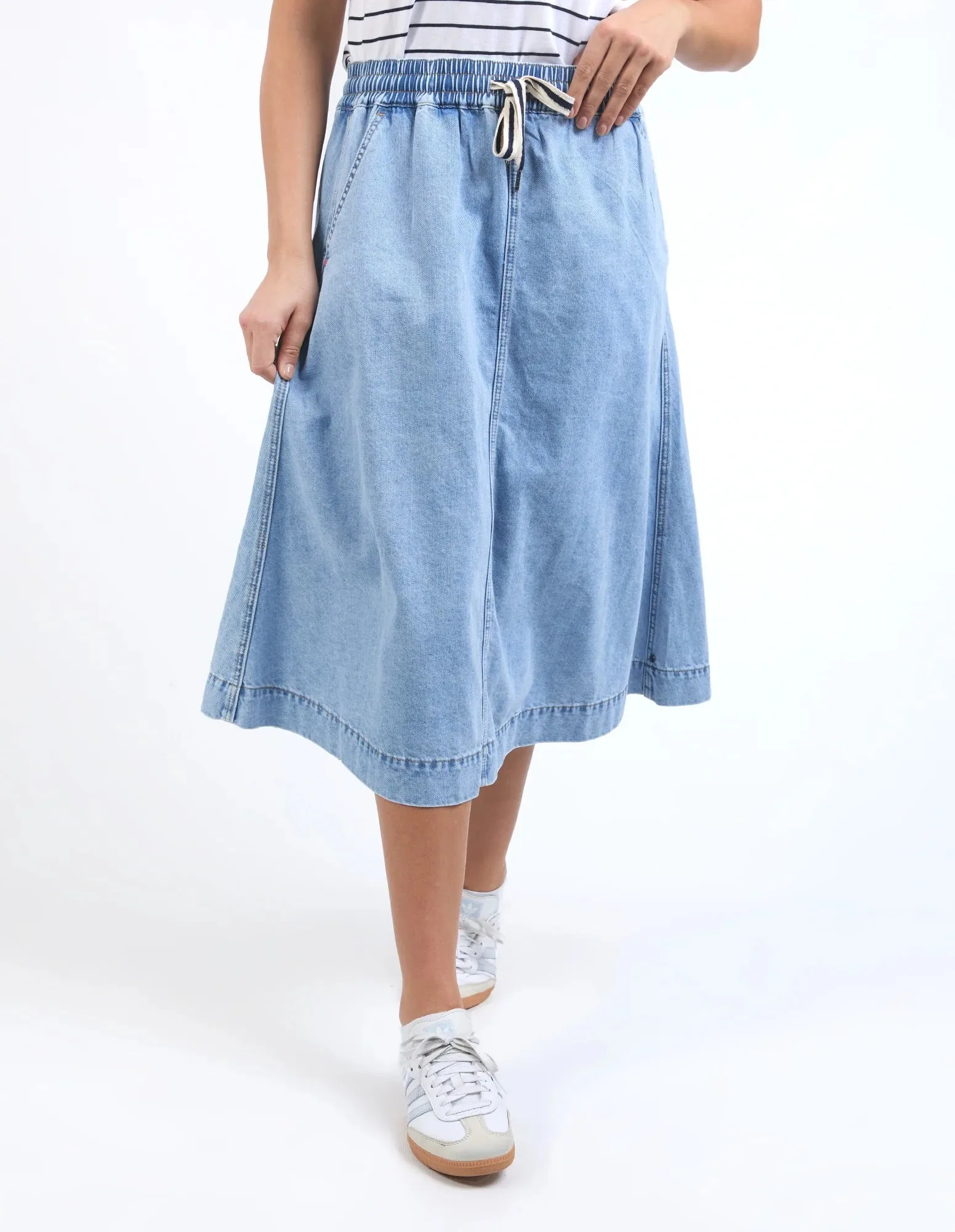 Elm Greta Denim Skirt