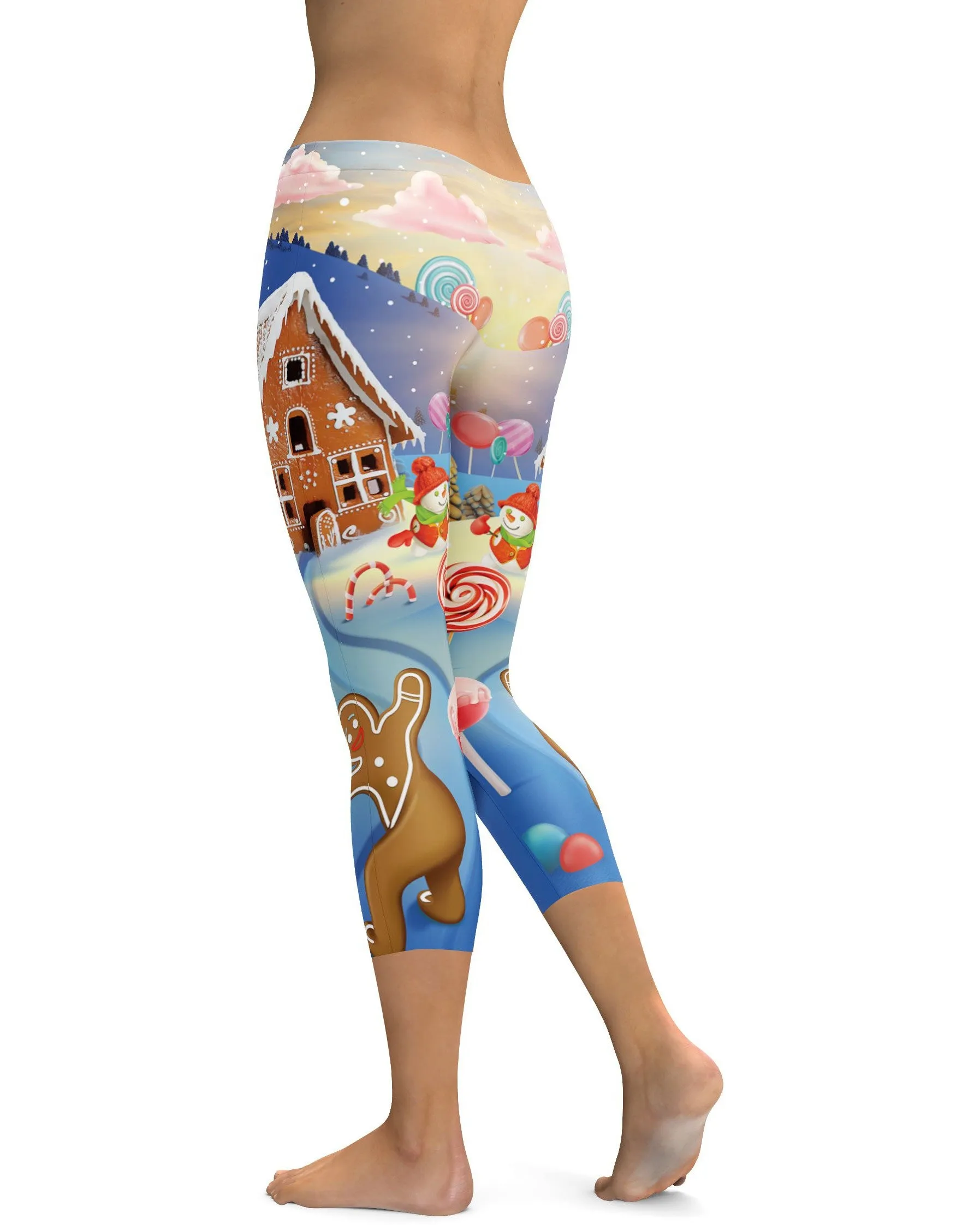 Gingerbread House Capris