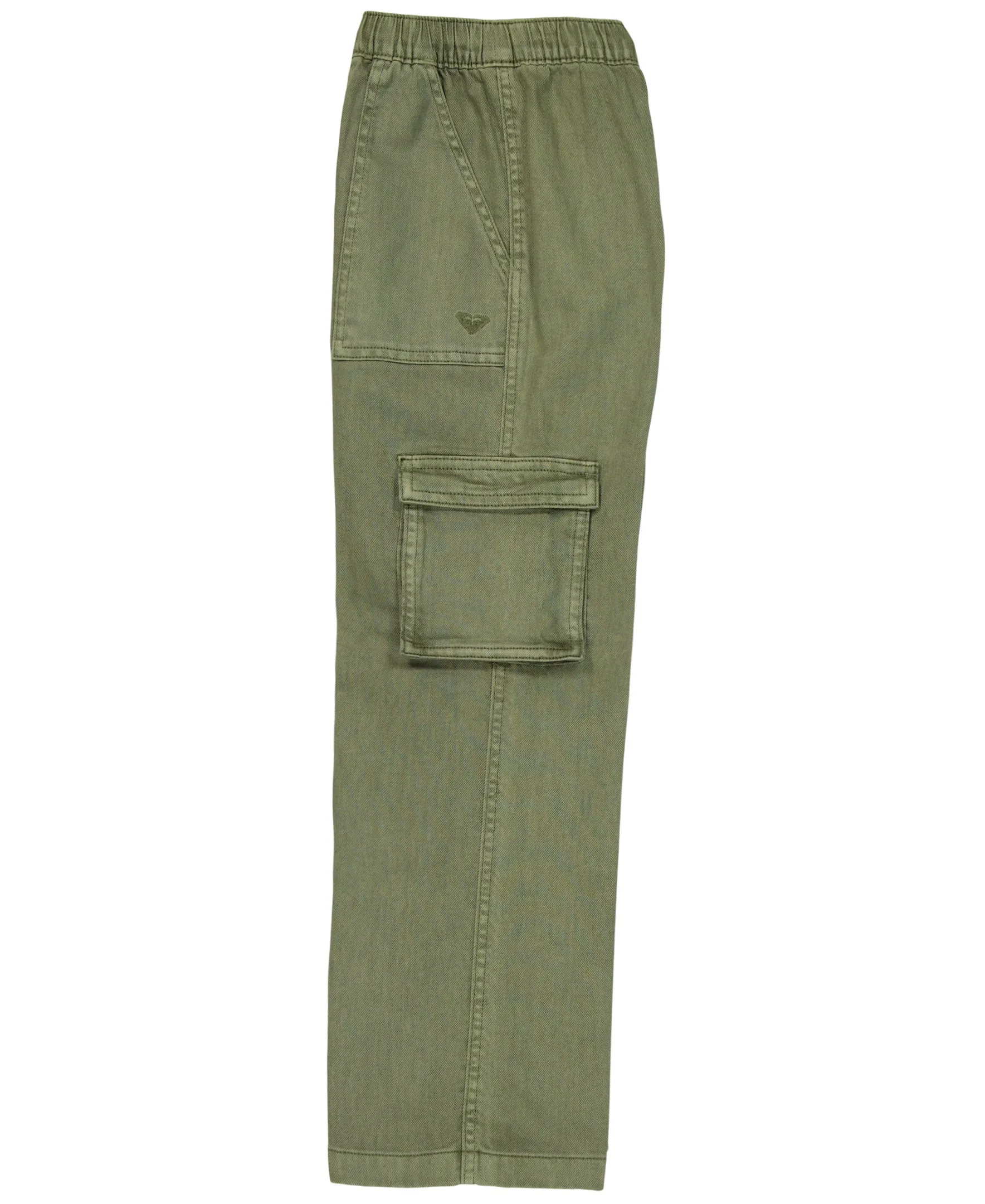 Girls 7-16 Precious Cargo Pants - Oil Green