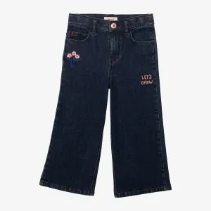 Girls' dark blue pants