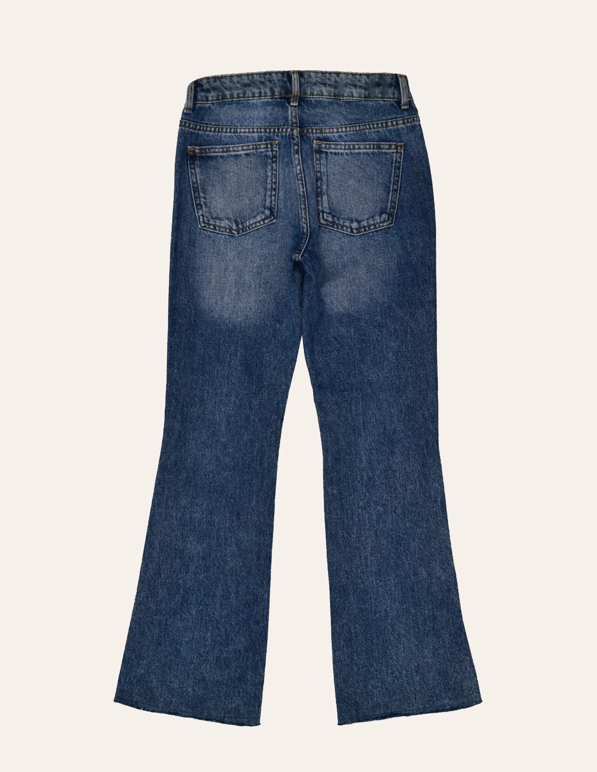 Girls Flared Denim Jeans