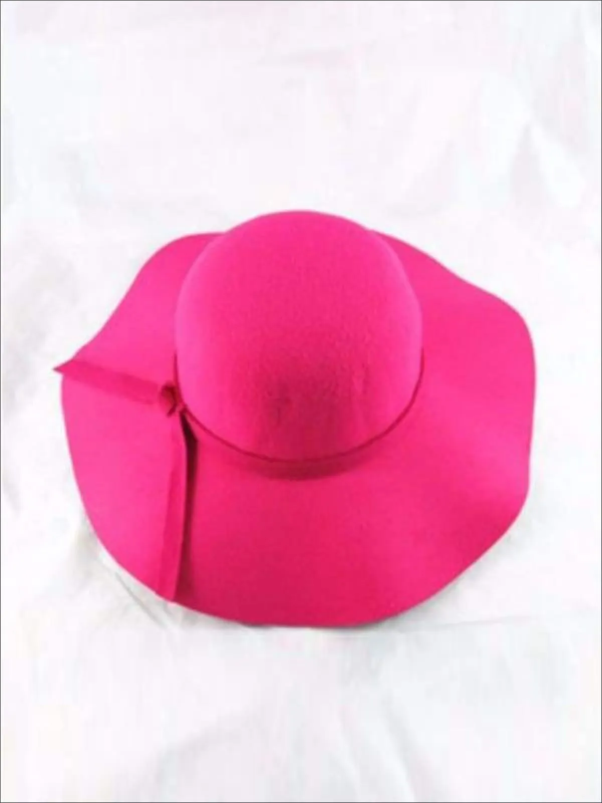 Girls Fuchsia Floppy Hat