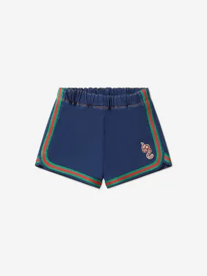 Gucci Baby Girls Cotton Denim Jogger Shorts