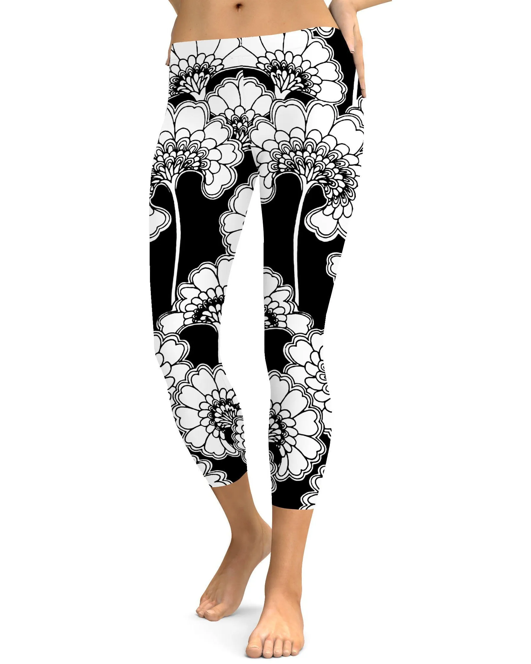 Japanese Floral Capris