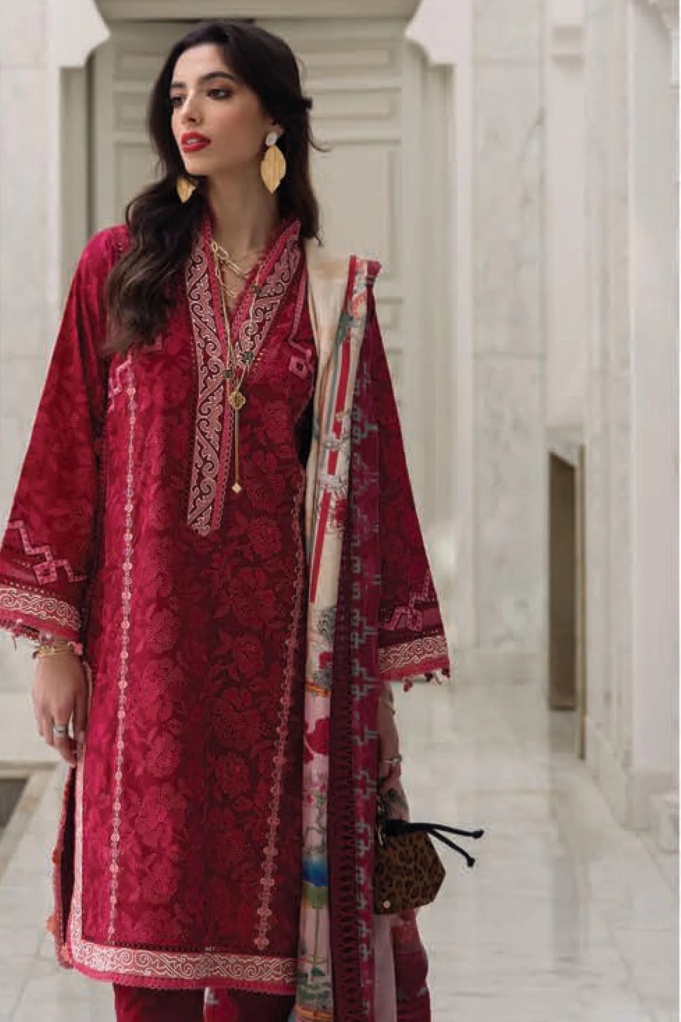 Kesh by Farah Talib Aziz Unstitched 3 Piece Luxury Lawn Collection'2023-FTA-07