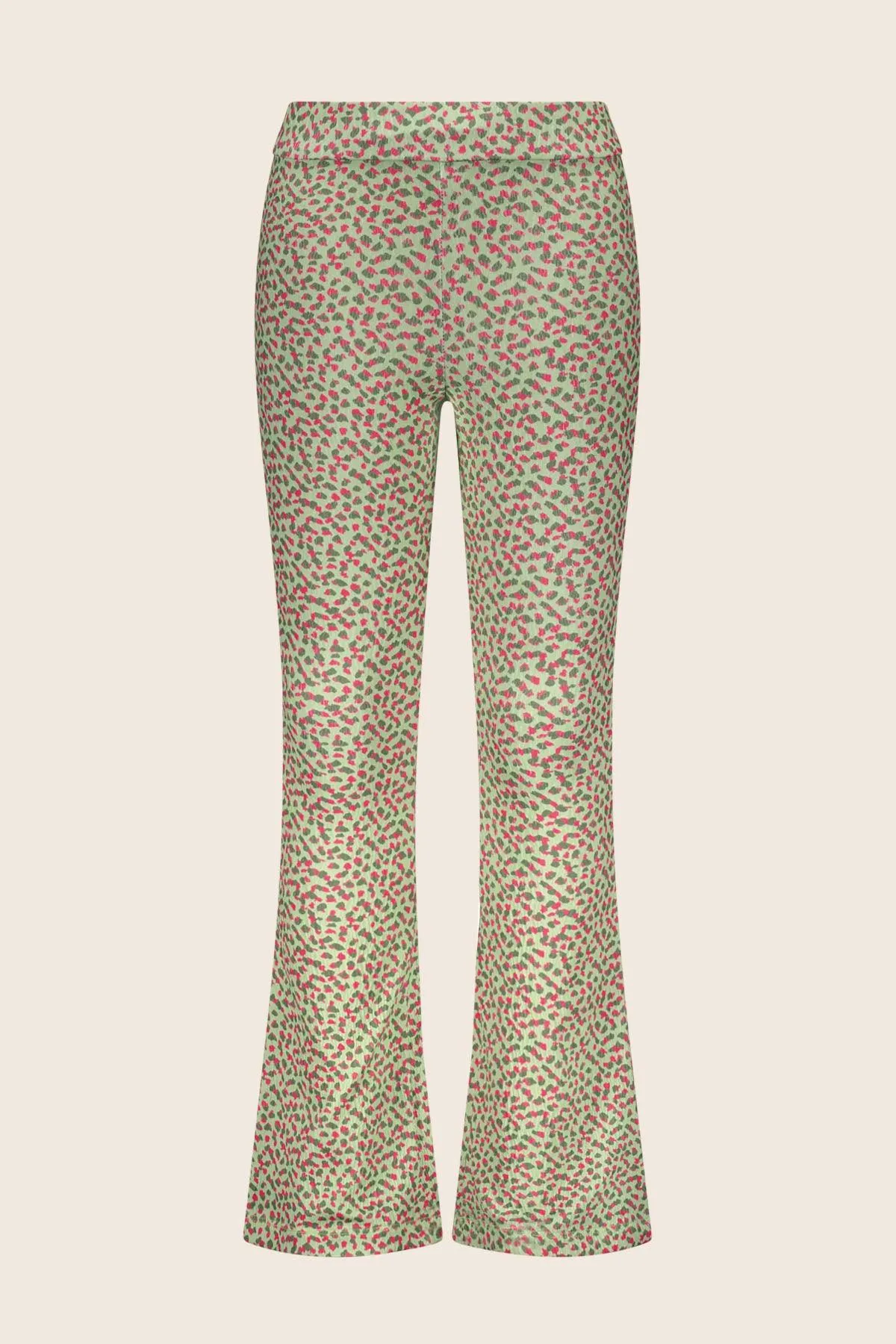 LikeFLO Trouser Paula Soft Green Dot