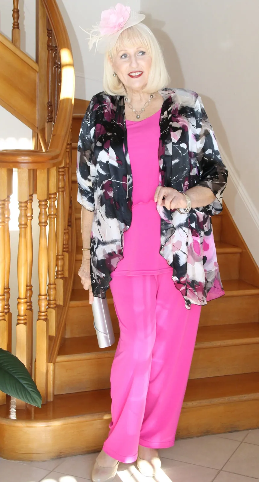 New Wide Leg Pant Fuchsia