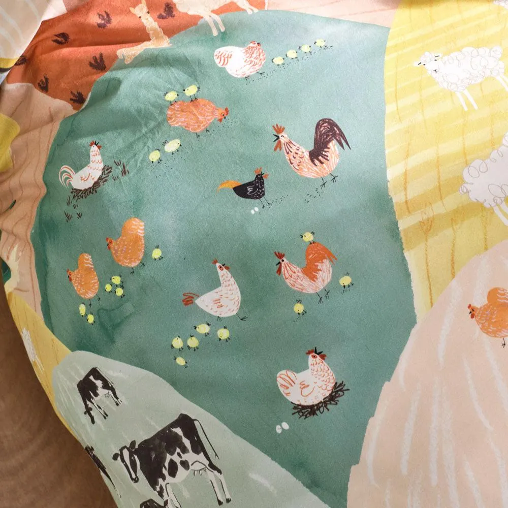 Sunset Harvest Quilt Cover Set by Linen House Kids