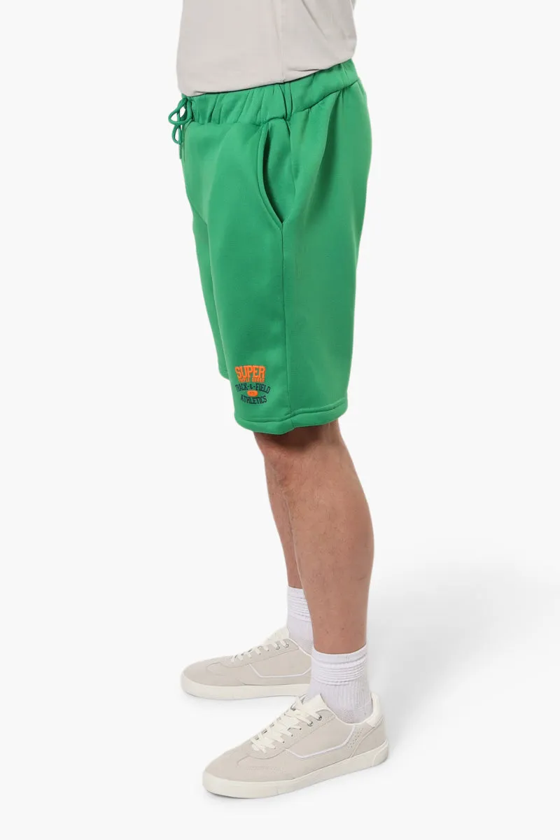 Super Triple Goose Tie Waist Core Shorts - Green