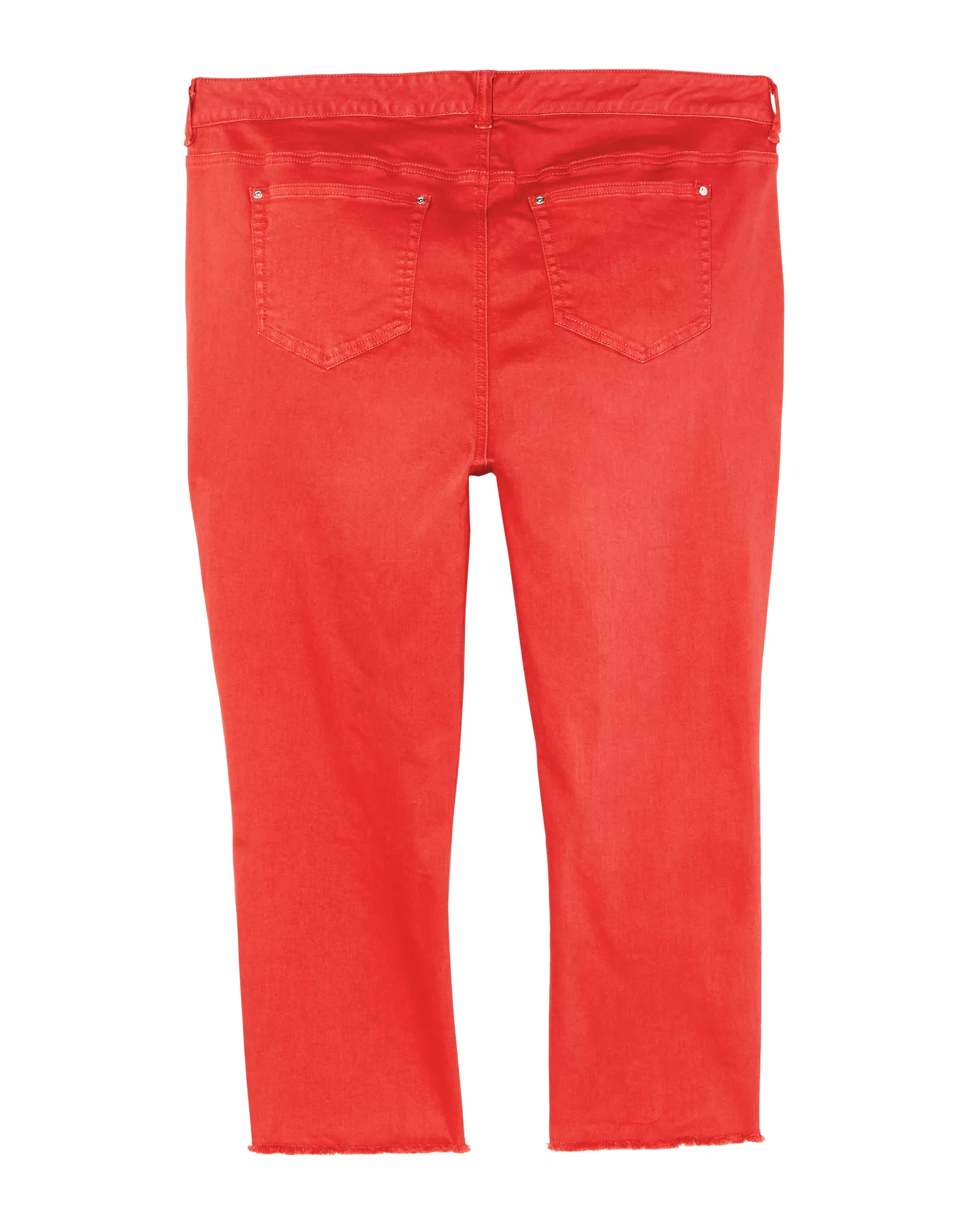 Whitman Frayed Capri | Coral