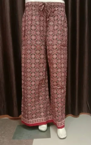 Women's Cotton Printed Trouser