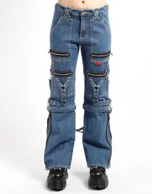 ZIP TO ZIP PANT LIGHT BLUE DENIM